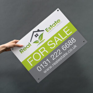 estate agent boards