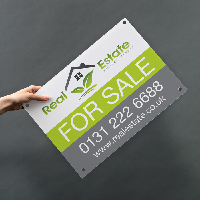 estate agent boards