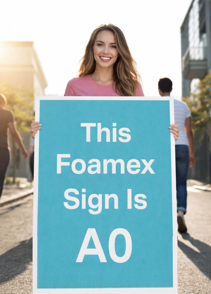 A0 Foamex Board Printing