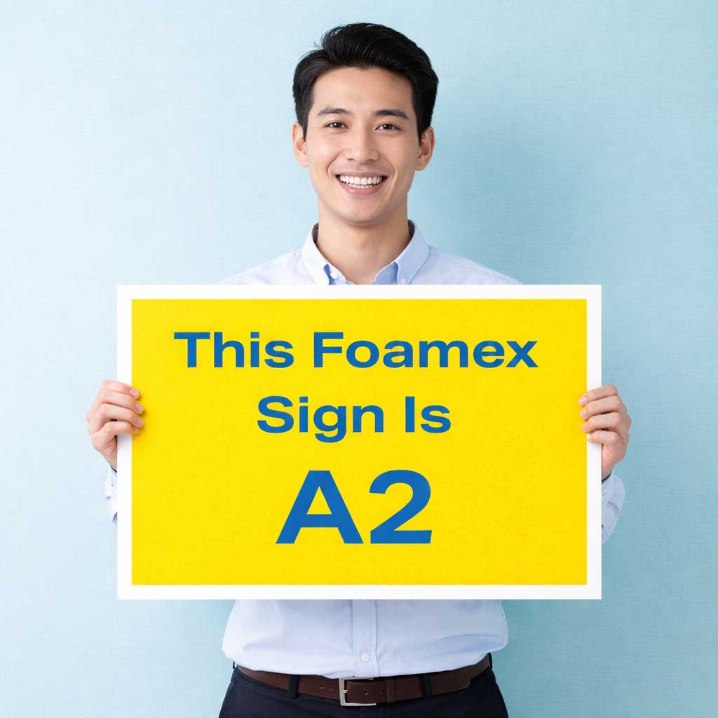 A2 Foamex Board Printing