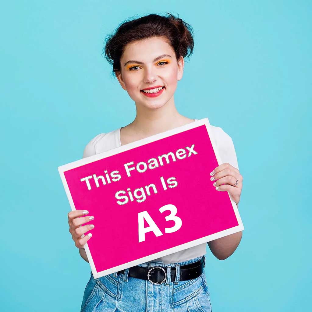 A3 Foamex Board Printing