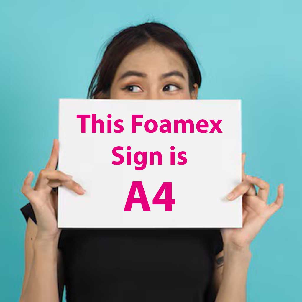 A4 Foamex Board Printing