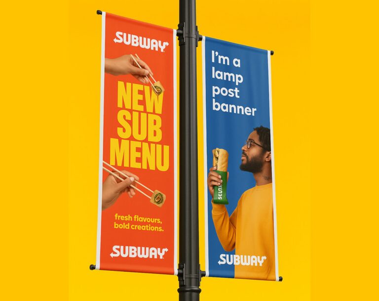 lamp post banners